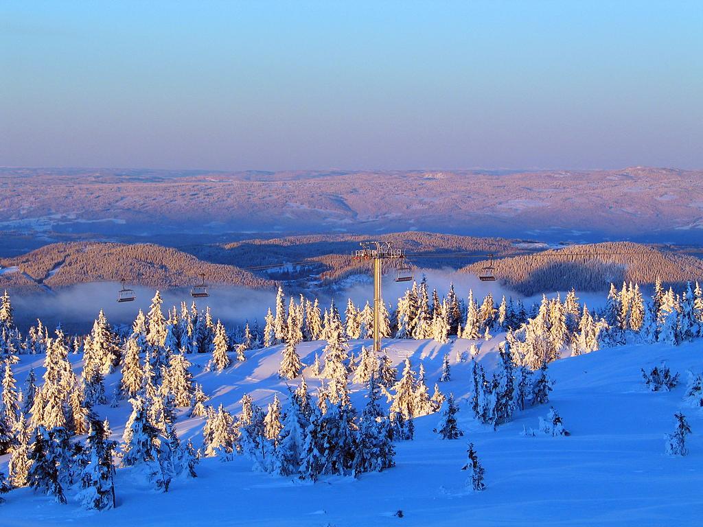 Sjusjoen Hytteutleie As ภายนอก รูปภาพ